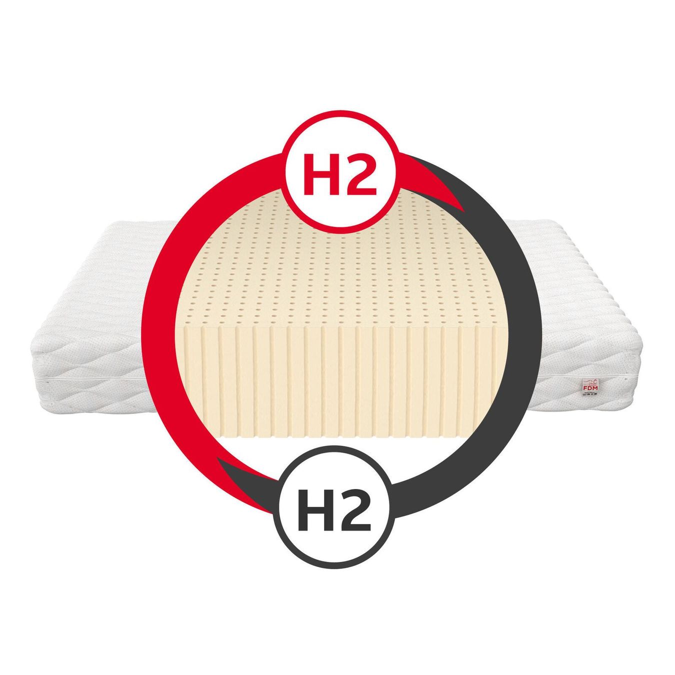 Matratzen: Matratze 90x200 - UDINE - H2 - 11cm – Neu und originalverpackt aus Wallenwil von toesstal-vertrieb 2