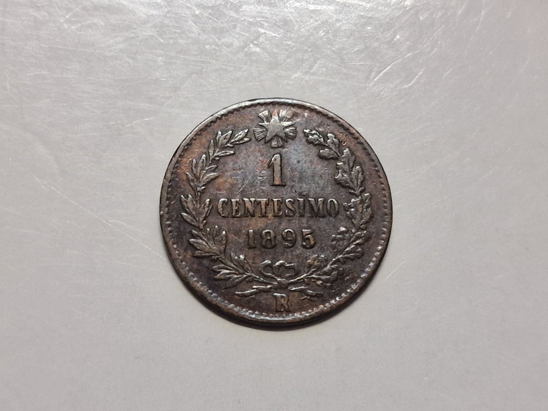 Tutti le monete: Italien 1- Centesimo 1895. – Usato da Zürich venduto da Moreira01 1