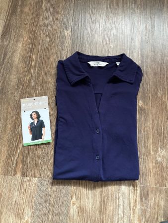 Blusenshirt Tchibo dunkelblau (NEU)