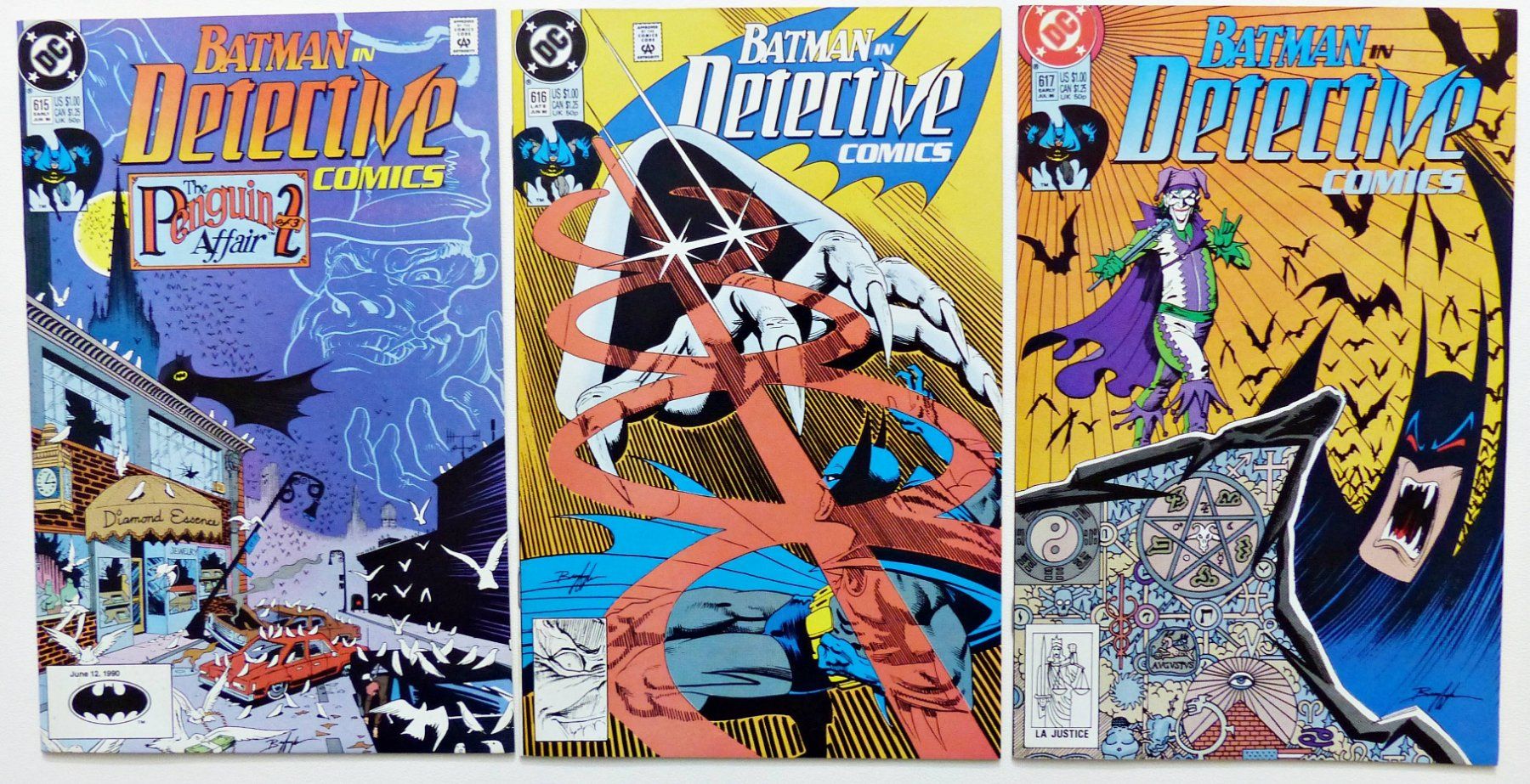 Comics: BATMAN IN DETECTIVE COMICS 612-617 COMPLETE 6 RUN DC 1990 – Gebraucht aus Lugano von YouWantUS 2