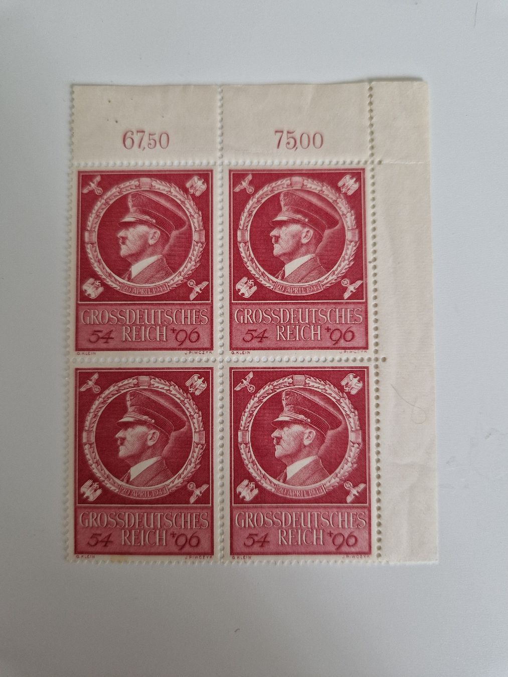 Tutti i francobolli: Deutsches Reich Adolf Hitler Briefmarken postfrisch – Nuovo (secondo la descrizione) da St. Gallen venduto da Enrico_SG