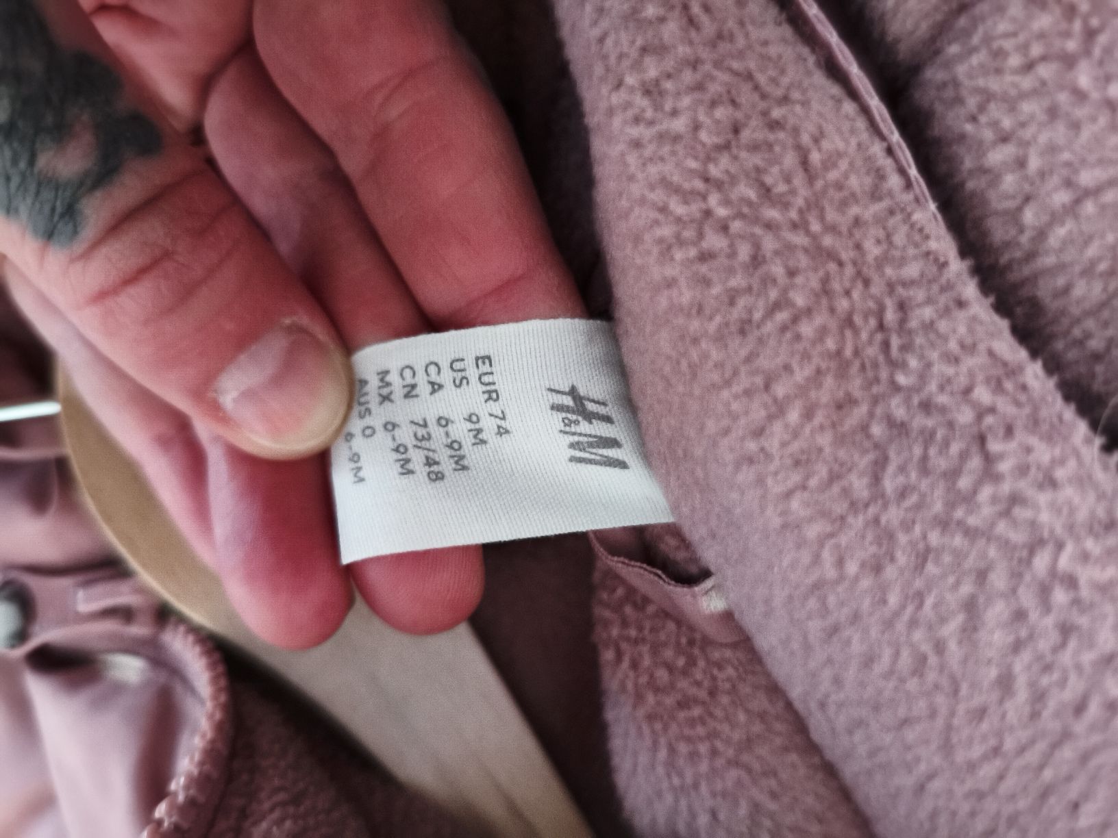 H&M Pagliaccetti: Winter-Overall Baby Gr. 74 – Usato da Hermiswil venduto da Volvorine 1