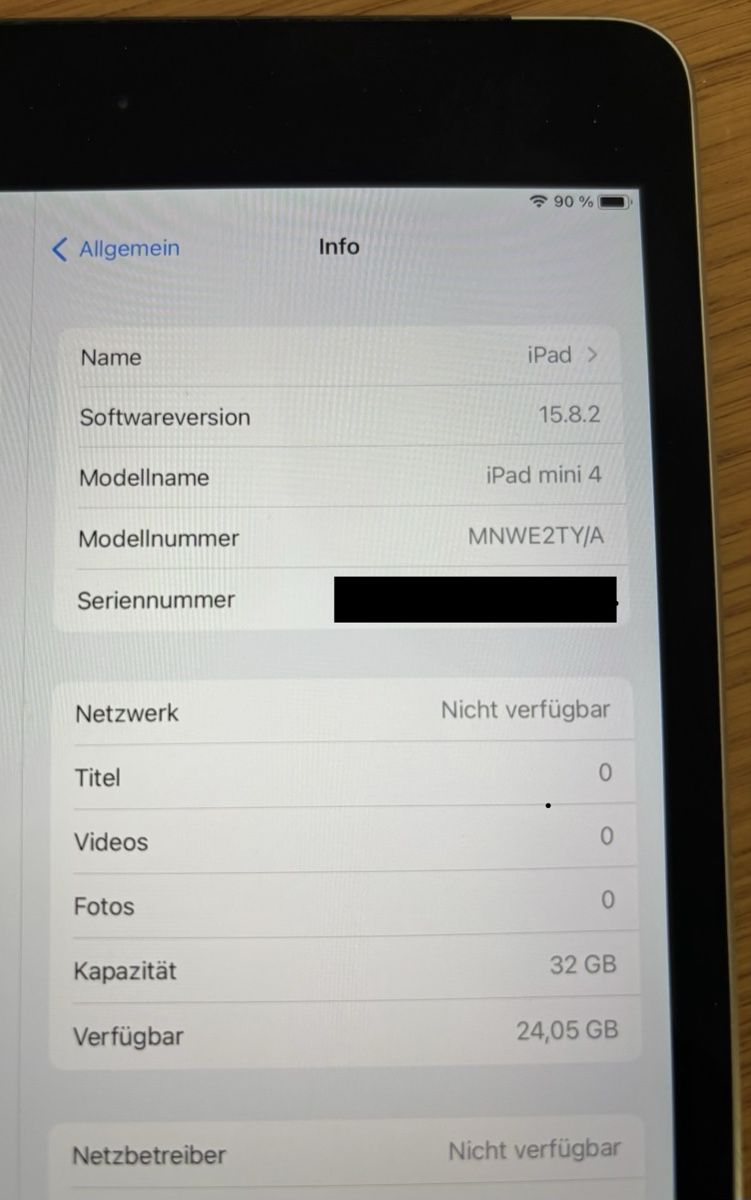 Apple Tablet PC: iPad mini 4, 32GB – Gebraucht aus Luzern von guisch 4