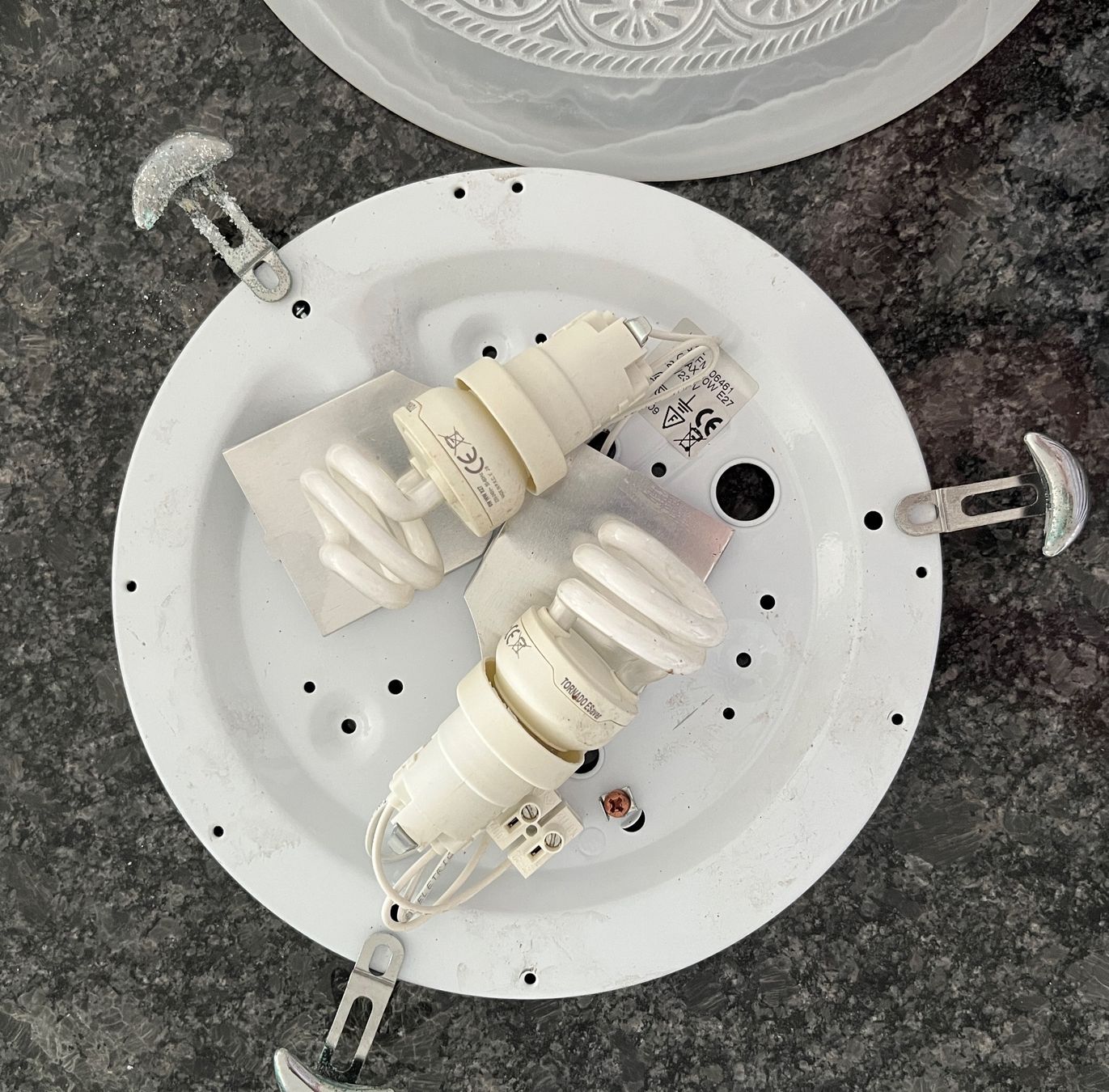 Lampadari & plafoniere: Vintage  - Deckenlampe / Wandlampe  - Glas – Usato da Stetten AG venduto da Brissago25 2