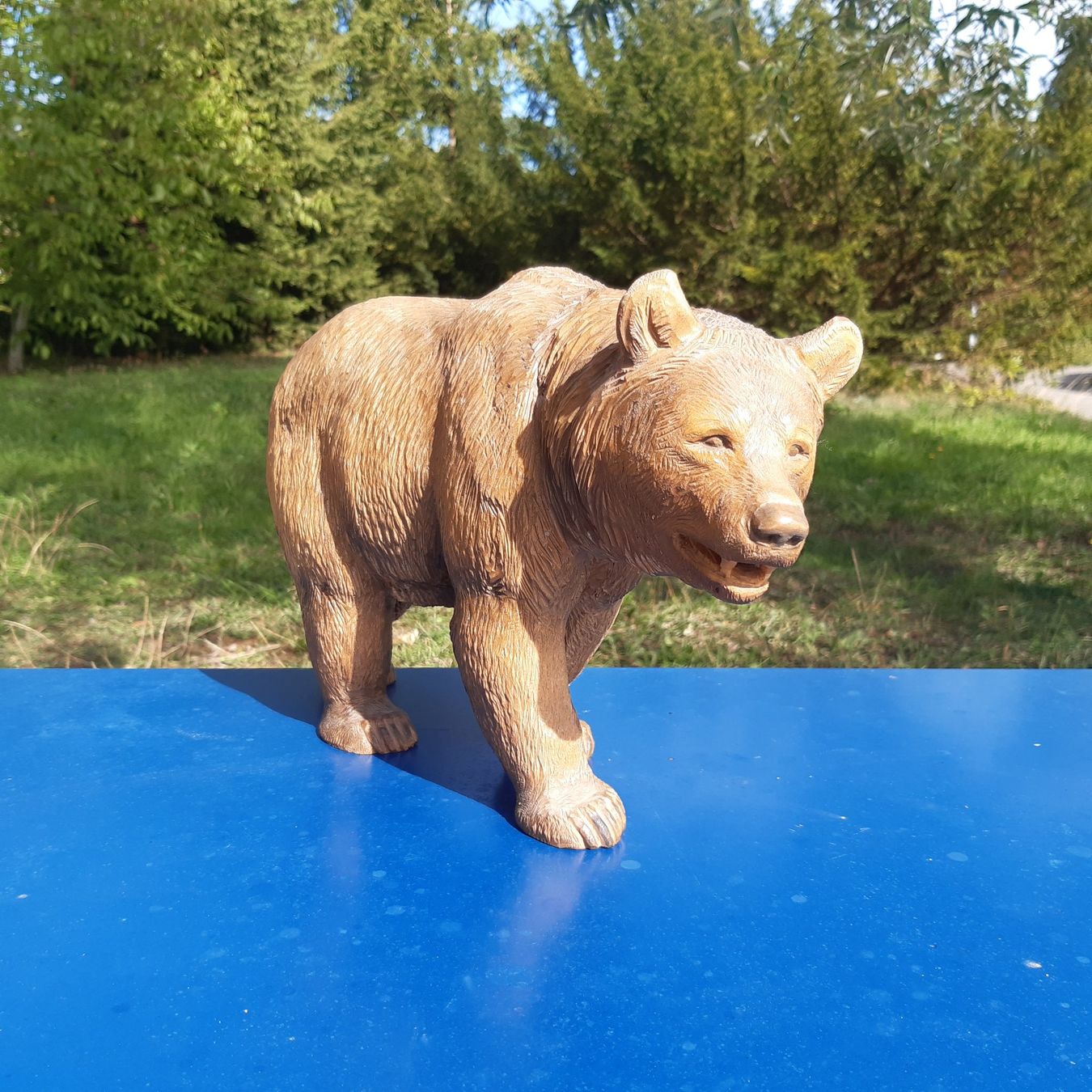 Figuren: Holzbär handgeschnitzt – Gebraucht aus Hallau von defolant 1