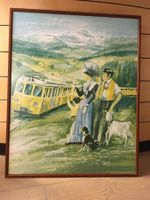 Appenzellerland, Kunstdruck, gerahmt