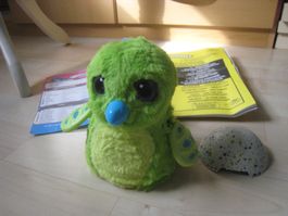 Hatchimals grüne kleine elektrische Baby Eule