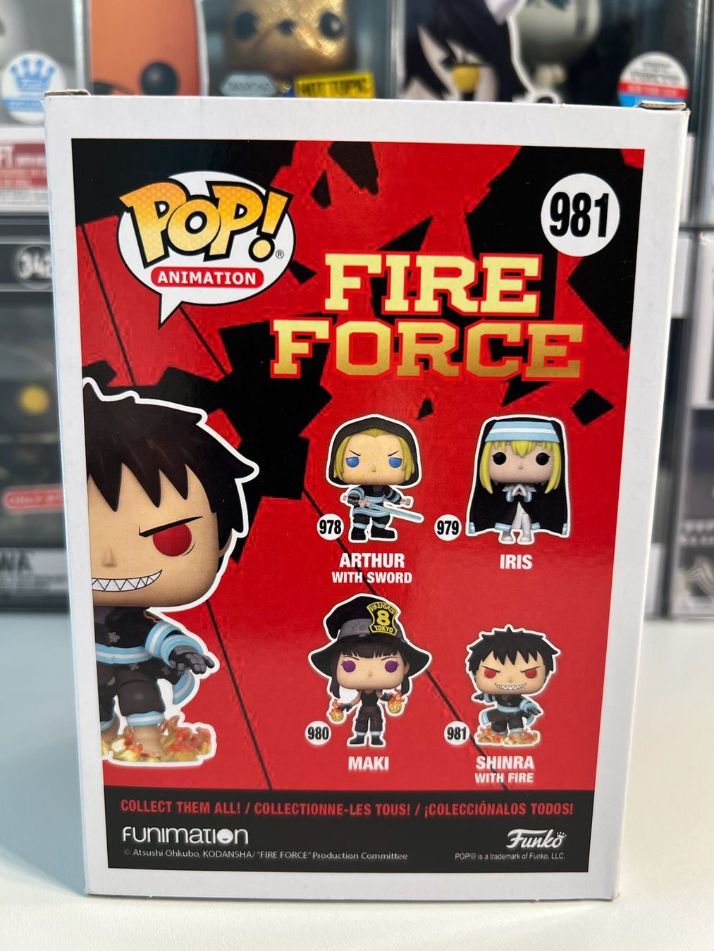 Funko Statuette: Funko POP! Animation Fire Force Shinra with Fire Edition Lim – Nuovo e nell'imballaggio originale da Le Mouret venduto da perfectbijou 2