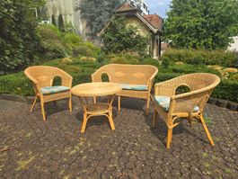 Rattan Lounge-Set für Garten oder Terasse