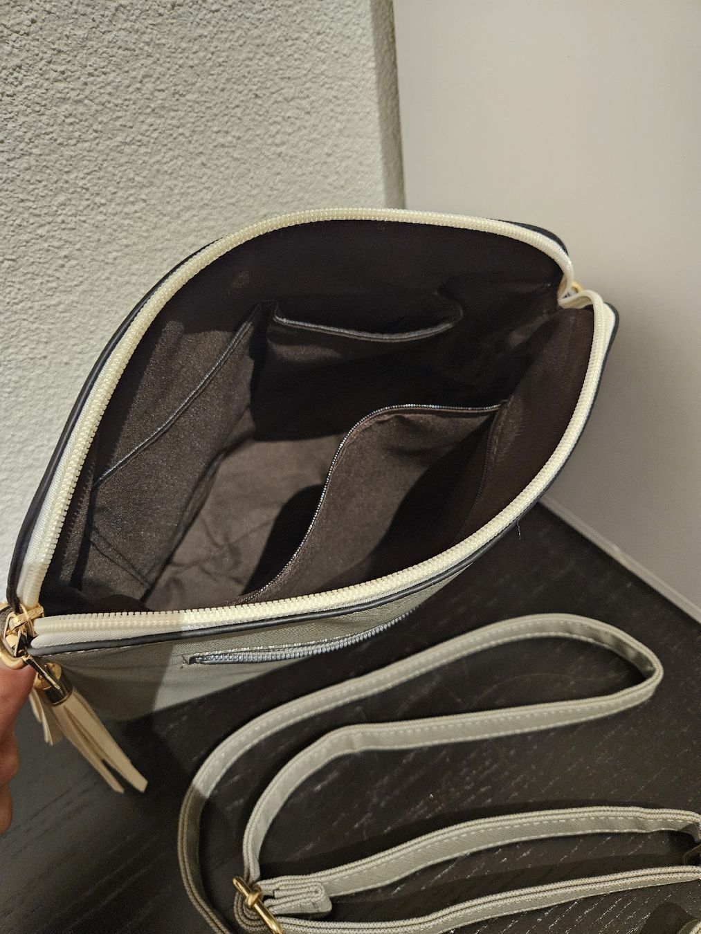 Borse da donna: praktische Handtasche grau, Kunstleder – Nuovo (secondo la descrizione) da Buttisholz venduto da craftergirl 2