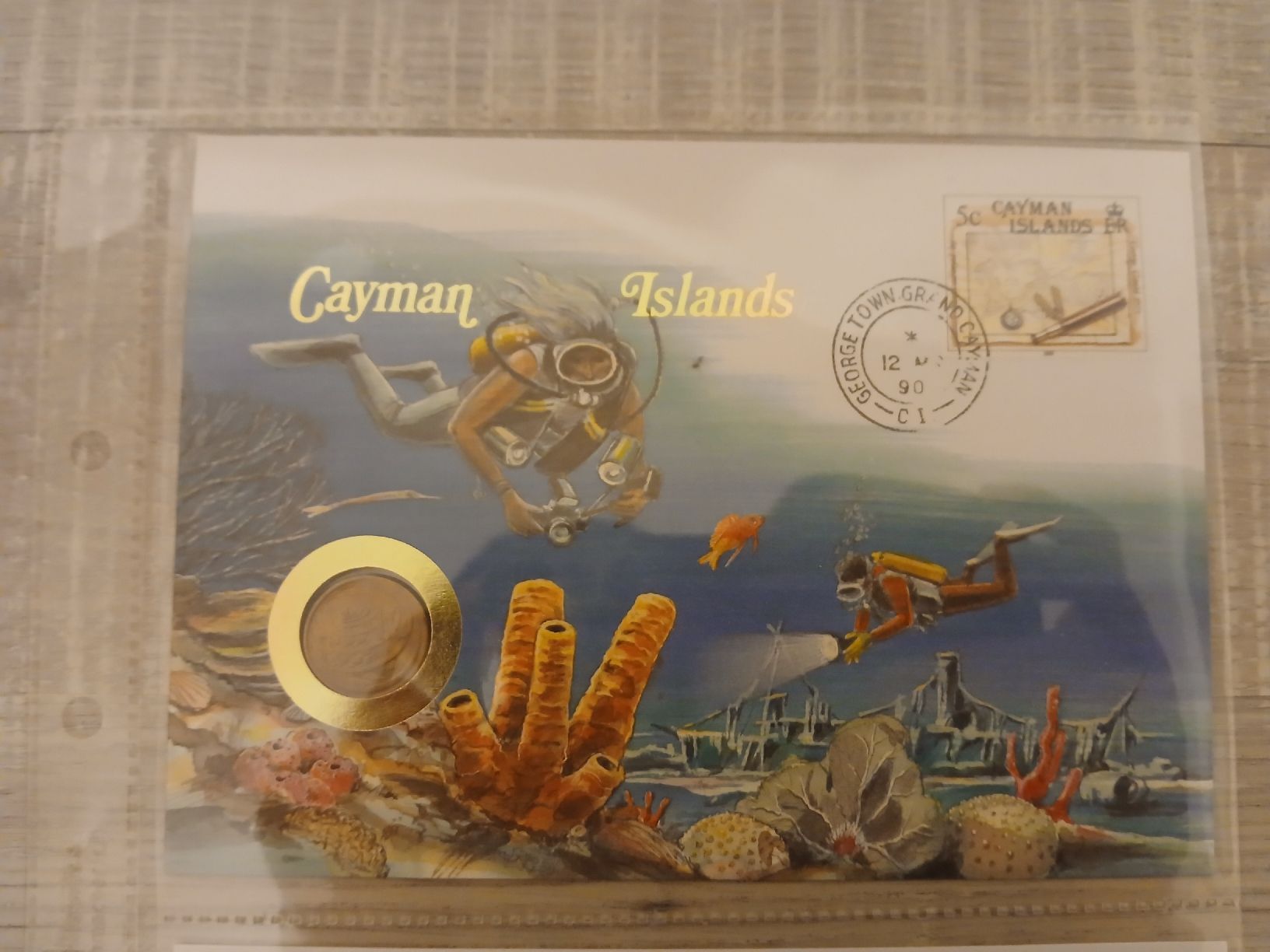 Tutti le monete: Cayman -  Inseln Münzenbrief – Nuovo e nell'imballaggio originale da Tägerig venduto da Gaet83