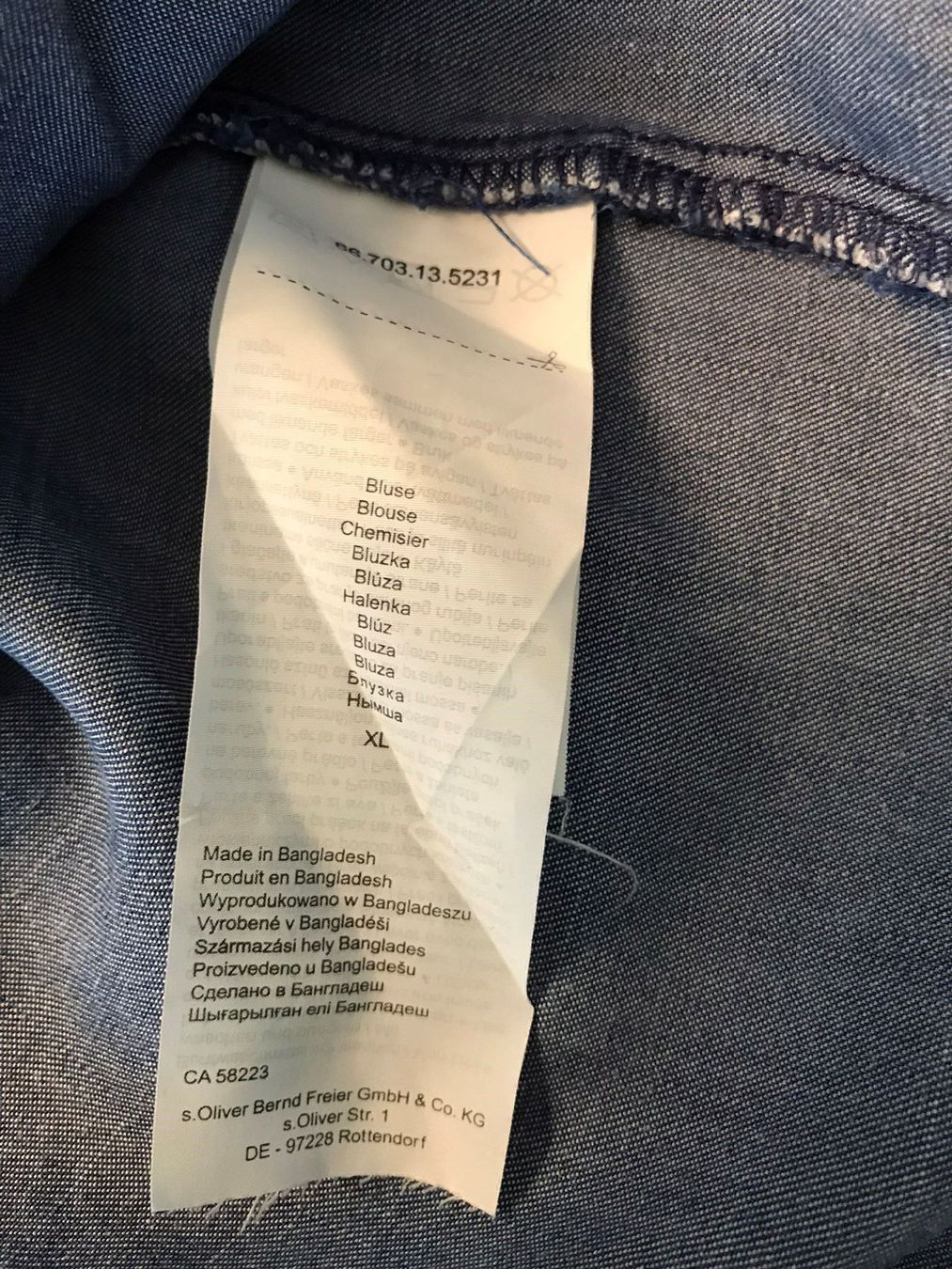 S.Oliver Camicette, T-shirt & Top: Bluse - s.Oliver - Grösse 164 – Nuovo (secondo la descrizione) da Oberuzwil venduto da jabano 2
