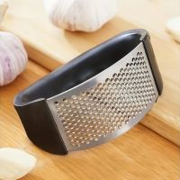 Knoblauchpresse Edelstahl Knoblauchreibe Knoblauch Presse