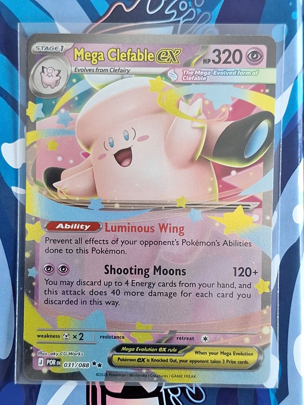Pokémon Cartes à collectionner: Mega Clefable ex - #14 – D'occasion à Altstätten SG par GGsGameshop