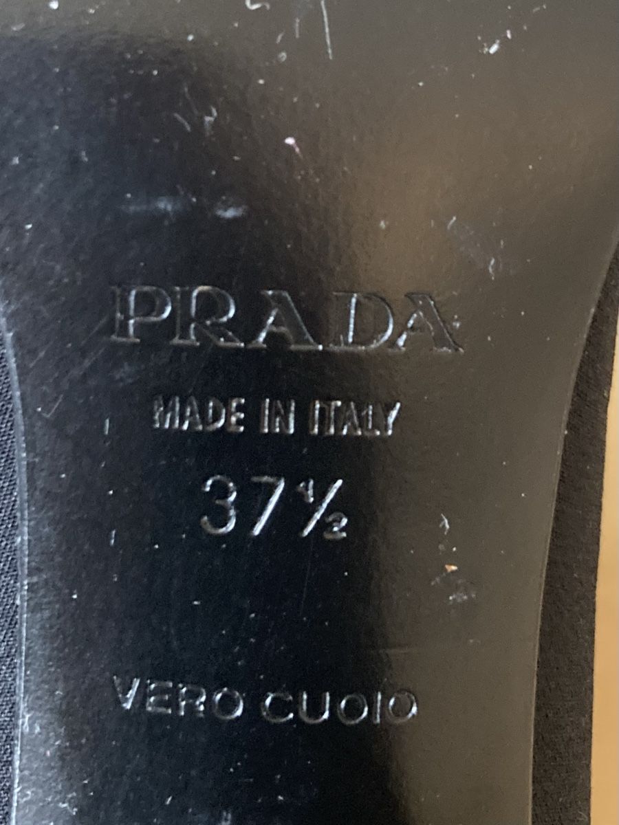 Prada Scarpe da donna: PRADA VINTAGE, Schuhe, Schwarz, Gr. 37.5 – Usato da Zürich venduto da pau_8ktl 5