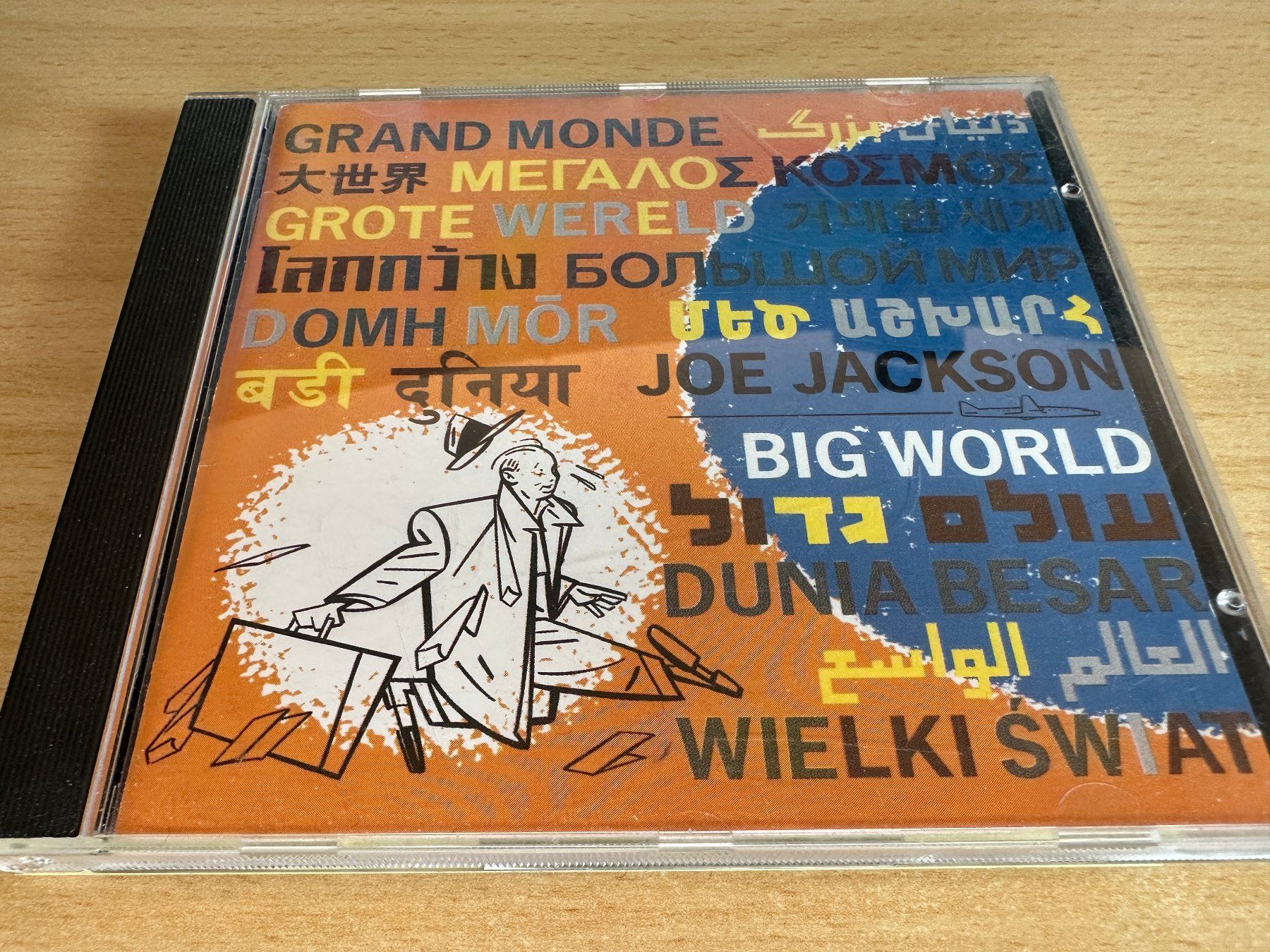 CD: Joe Jackson – Big World – Usato da Rikon im Tösstal venduto da Alpenmutz
