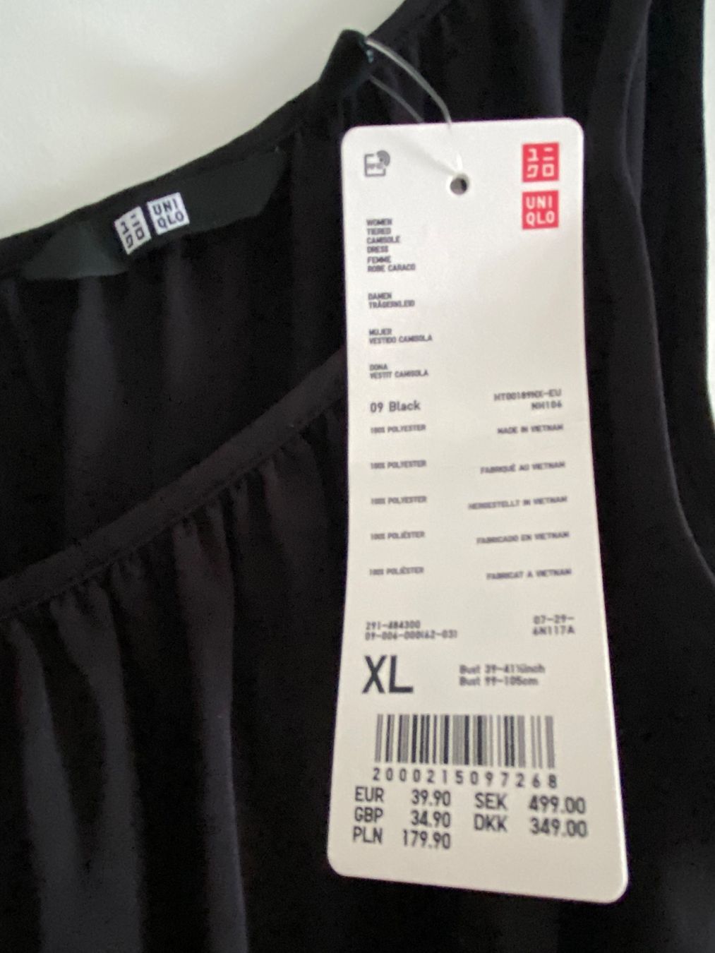 Vestiti: Luftiges, schwarzes Uniqlo Abendkleid, XL – Nuovo (secondo la descrizione) da Hölstein venduto da Cat_xj56 2