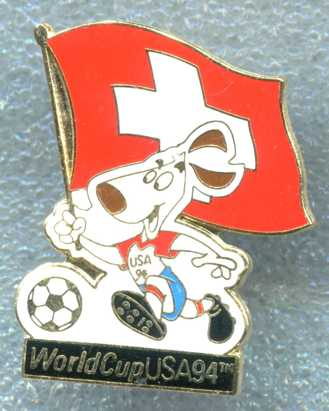 Fifa Plaquettes & Badges: FIFA  USA WM '94  Maskottchen  – D'occasion à Winterthur par Sammleroase