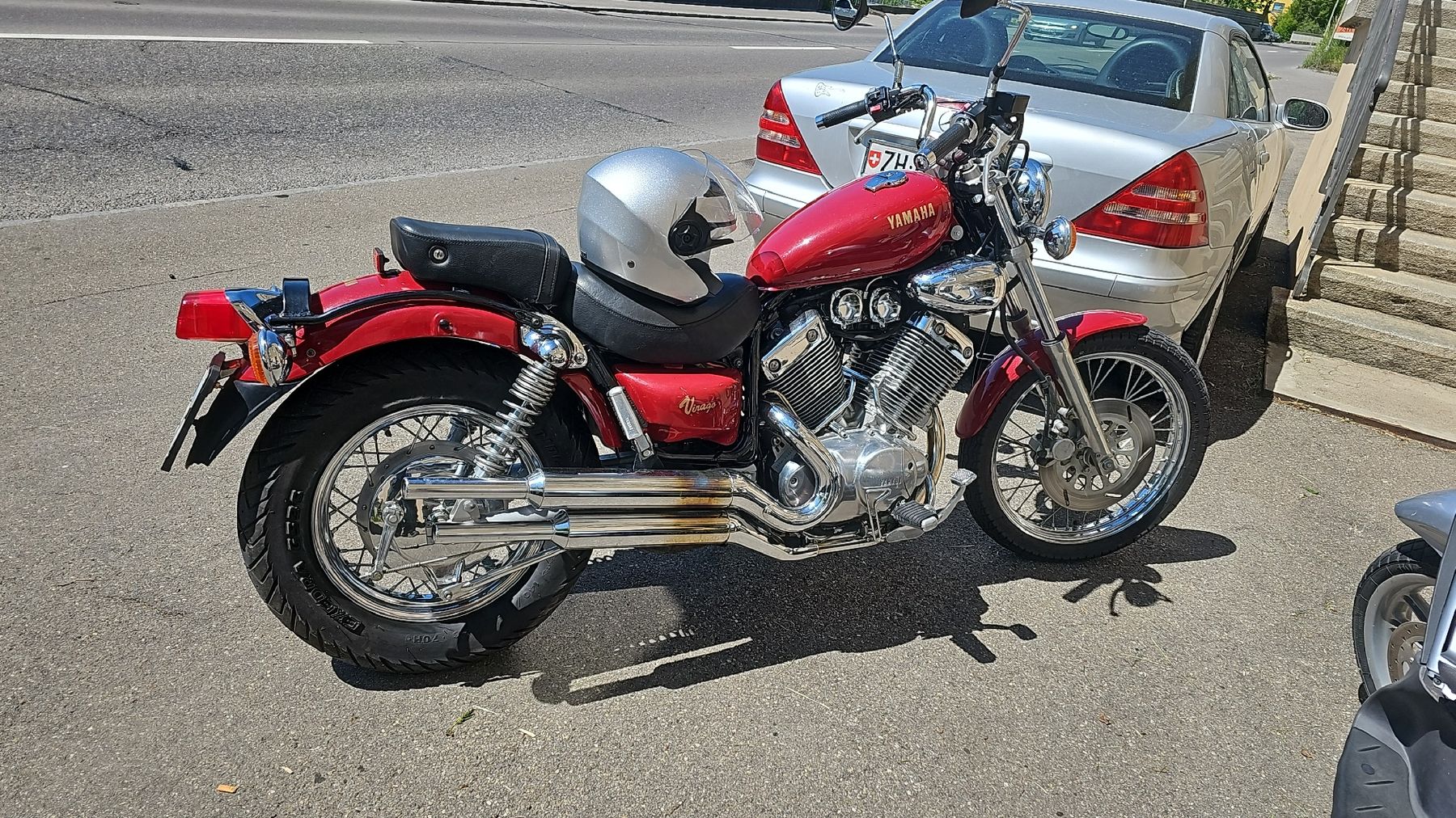 Yamaha Chopper: yamaha virago XV 535 – Usato da Eglisau venduto da California420 3