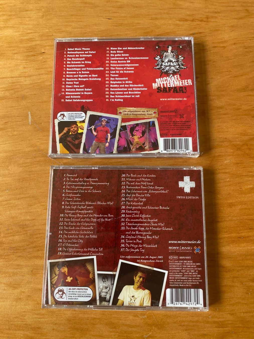 CD: 2 CD s Michael Mittermeier – Usato da Luzern venduto da Turmliebe 1