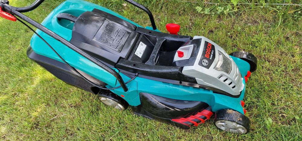 Bosch AkkuRasenmäher Rotak 43 LI 50 l Fangkorb inkl. 2 Akku Kaufen