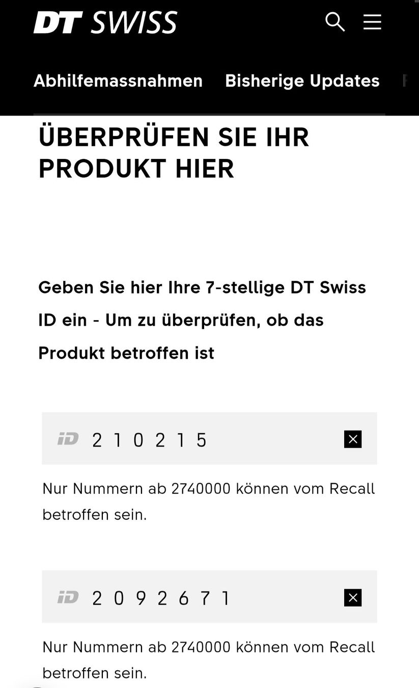 Pezzi di ricambio: DT Swiss PRC 1100 Dicut 35 db – Usato da Zürich venduto da PiotrM 9
