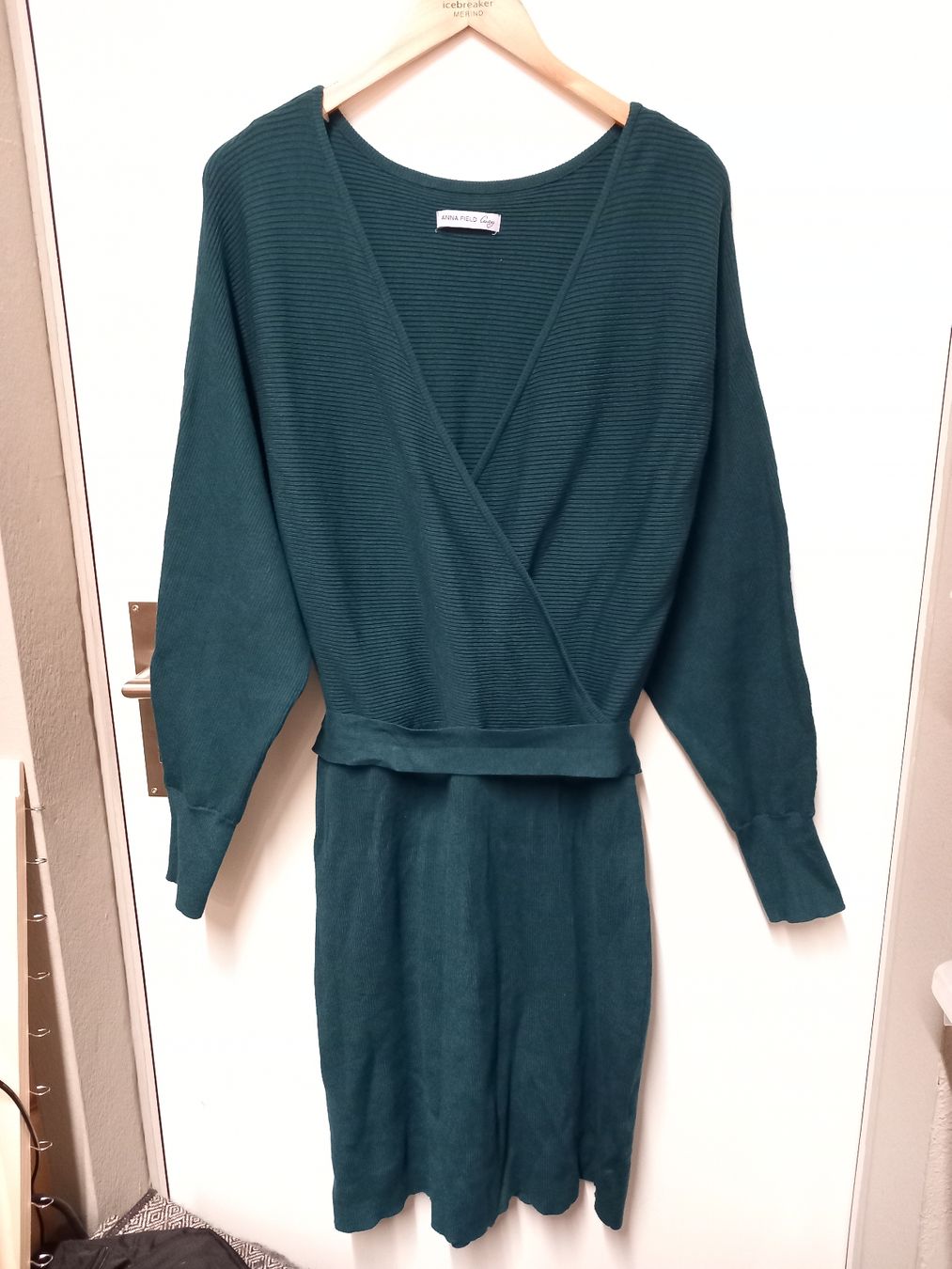 Anna Field Vestiti: Anna Field Curvy Stretch Kleid Gr.48 petrol – Usato da Gwatt (Thun) venduto da umwelt-brocki