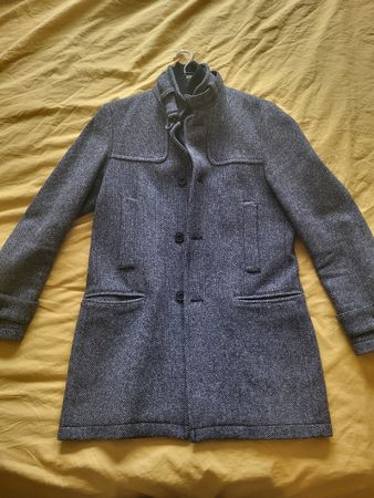 Manteau d'hiver Esprit, taille M, gris, parfait état!