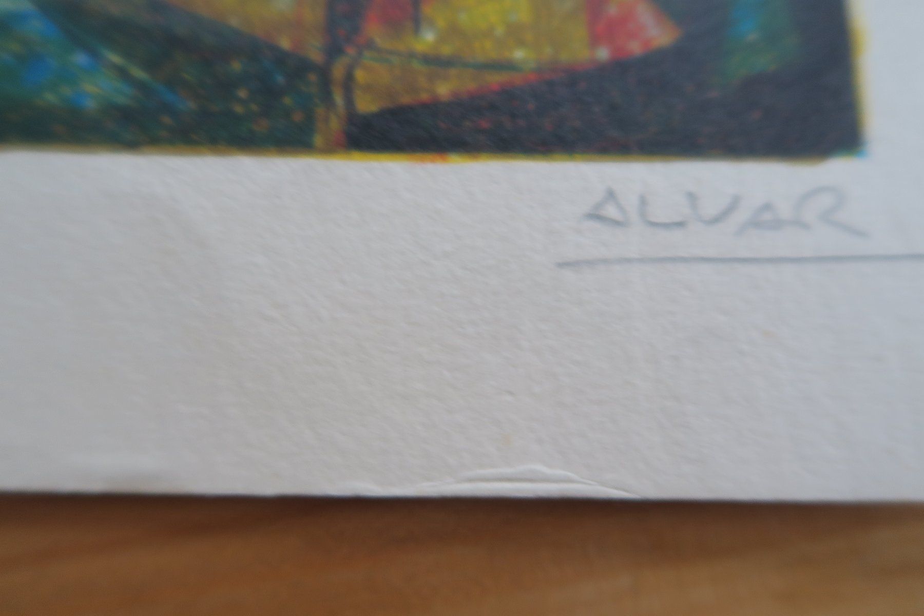 Grafica & Litografie: Alvar Sunol signierte Litho – Usato da Wädenswil venduto da Turusukko 4