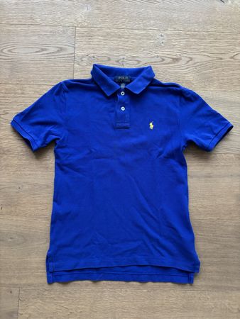 Kinder Polo Ralph Lauren Poloshirt blau Grösse M