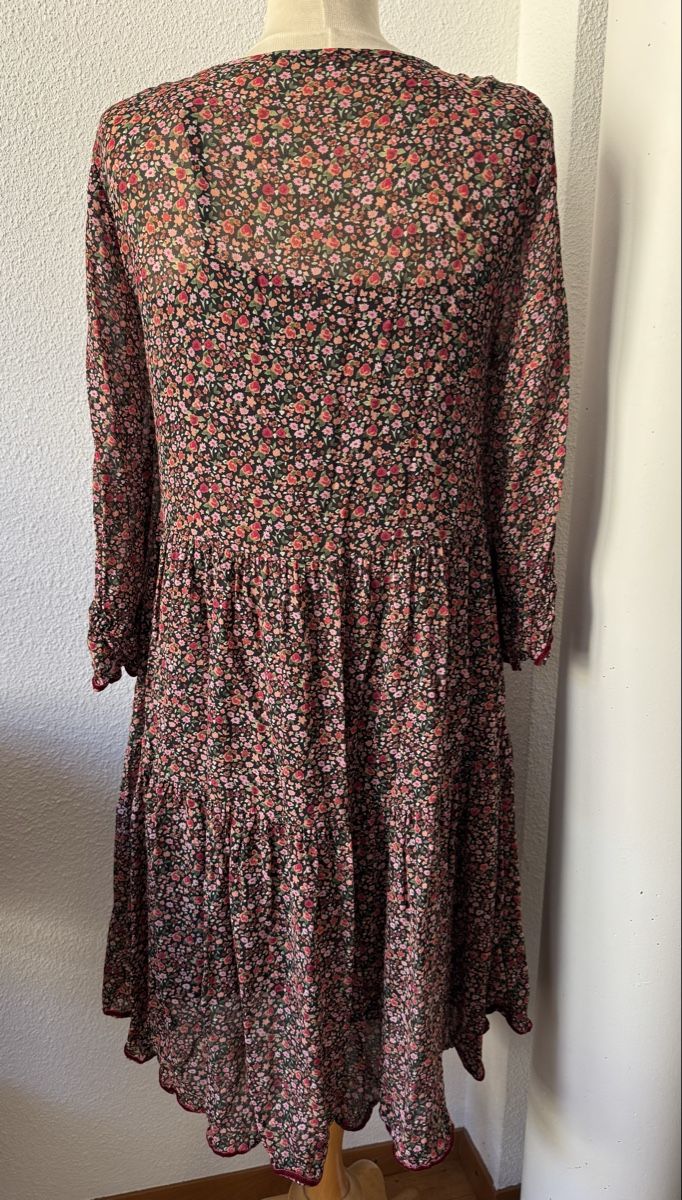 Nile Kleider: Robe NILE, taille S, fleurie Liberty, viscose – Neu (gemäss Beschreibung) aus Morges von sandy069 4