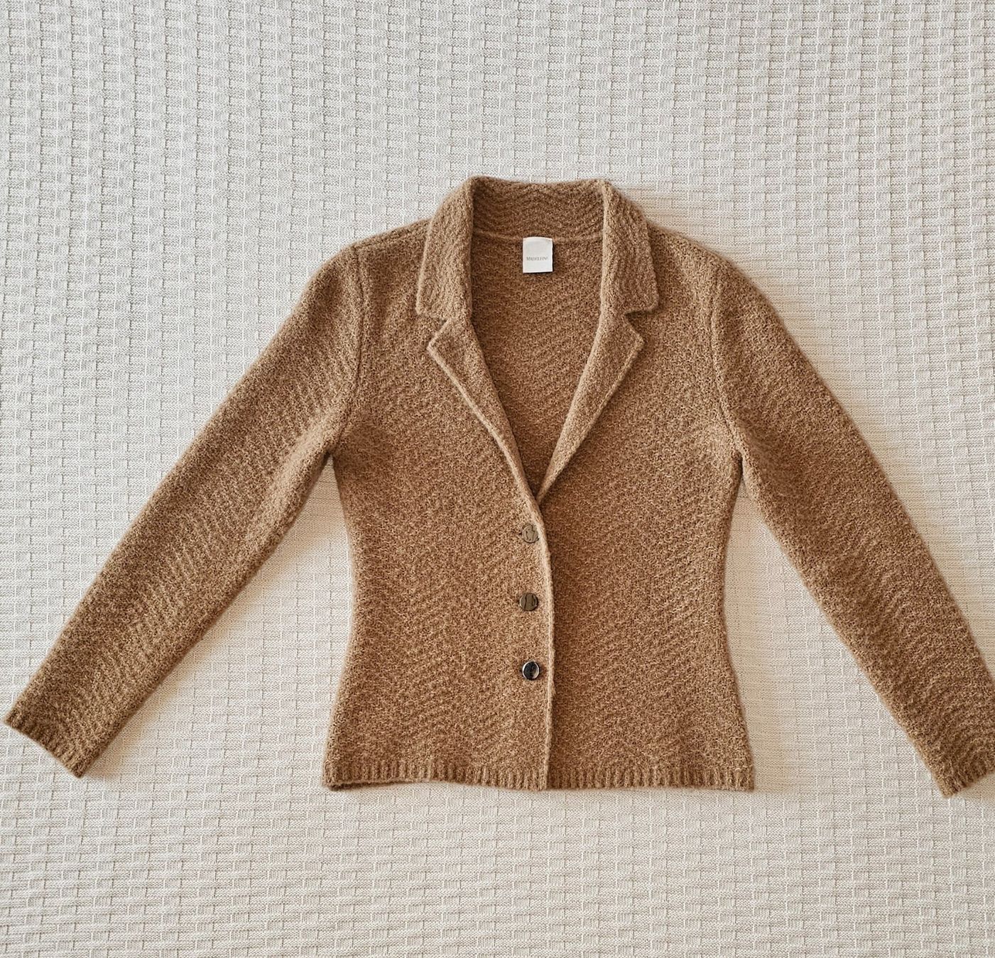 Madeleine Jacken: MADELEINE Woll-Alpaka Strickblazer – Gebraucht aus Felben-Wellhausen von Sabibi1 4
