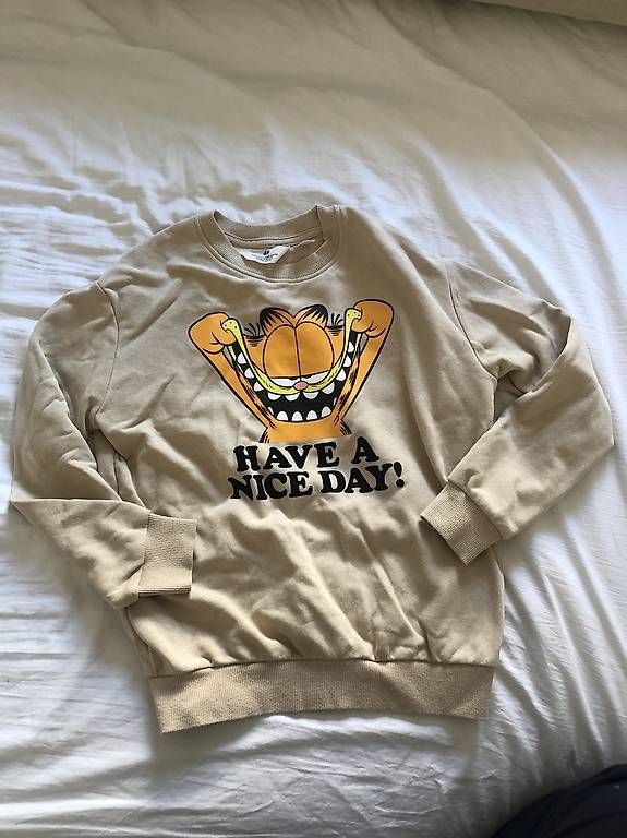 H&M Maglioni & Felpe: Gr 134/140 Garfield Pullover Langarmshirt – Usato da Münsingen venduto da thi0ja