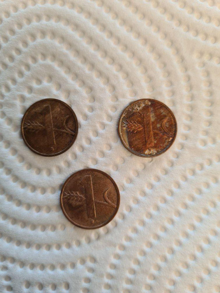Tutti le monete: 3x 1 Räppler 1953 – Usato da Zell LU venduto da Jamaila 1