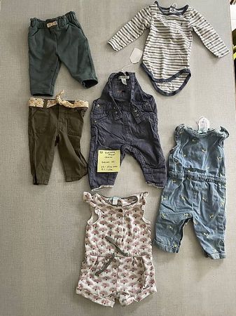 Schönes Kleiderpaket von okaidi Grösse 59 im Set od einzeln