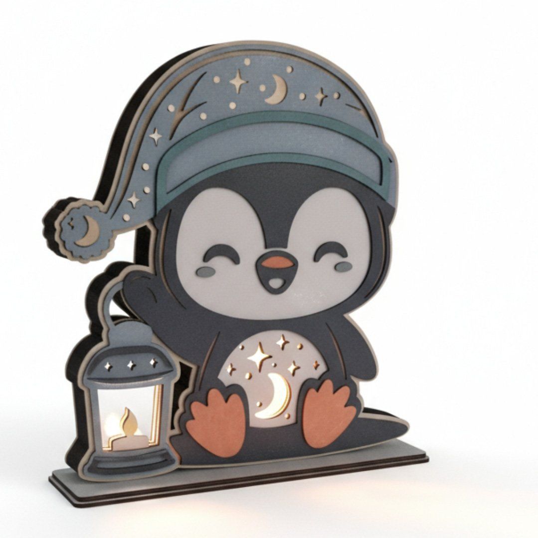 Lampade: Süsse Kinderzimmer Deko Lampe Pinguin – Nuovo (secondo la descrizione) da konolfingen venduto da ragusa78