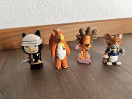 Tonies Kreativ Feuerwehrmann , Zogg, Leo Lausemaus 2, Löwe