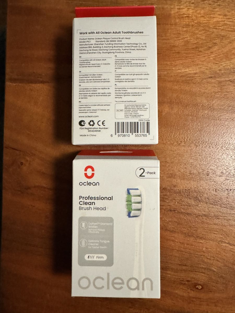 Zahnpflege: Oclean Professional Clean Bürstenköpfe – Neu und originalverpackt aus Richterswil von medusa2403 1