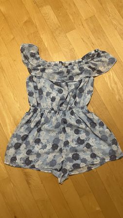Sommerlicher Jumpsuit mit Blumenmuster, Grösse 34/XS