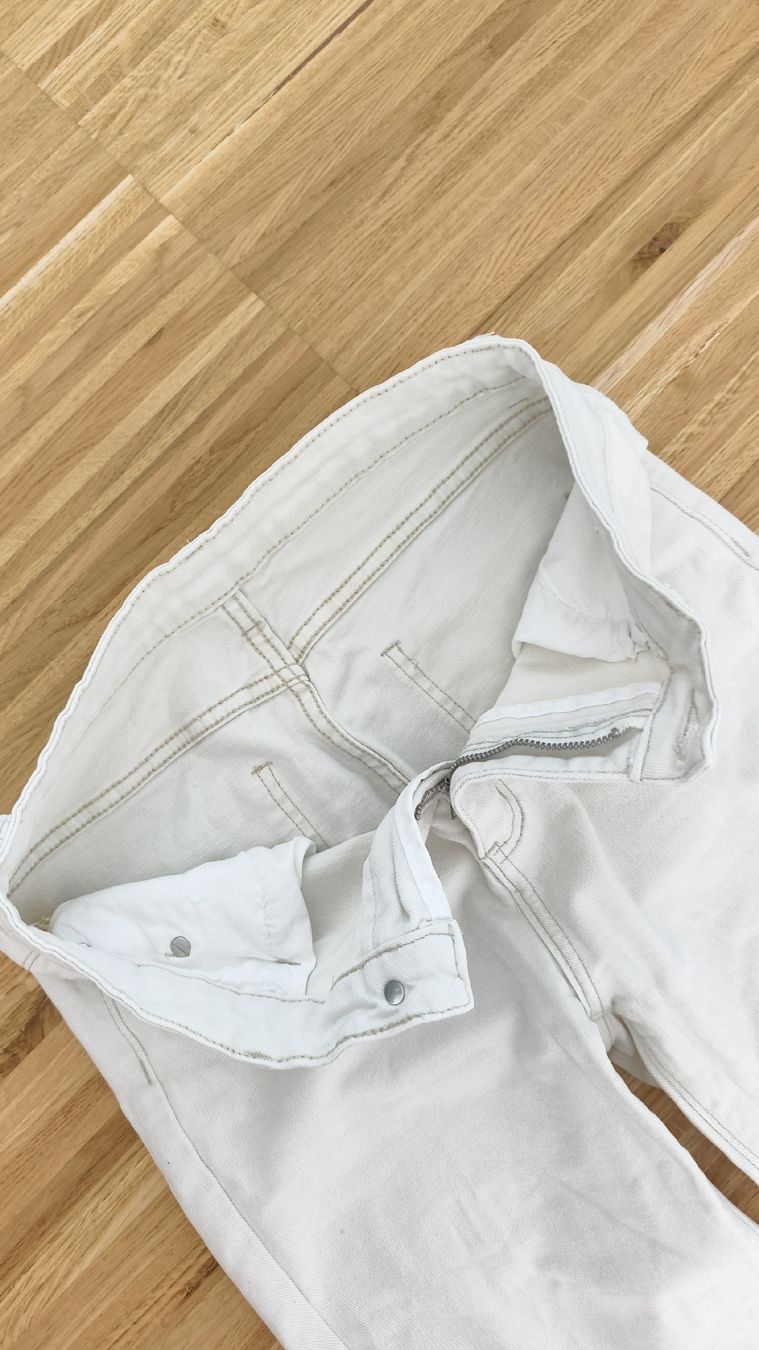 Jeans: white cropped jeans women size 29 – D'occasion à Erlenbach ZH par rem_p5dd 4