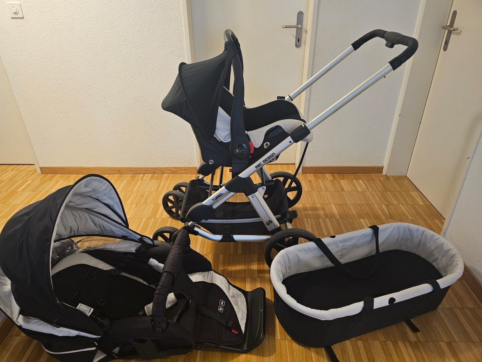 ABC Design Carrozzine: Kinderwagen ABC Design Turbo – Usato da Emmenbrücke venduto da maj_zw5m 1