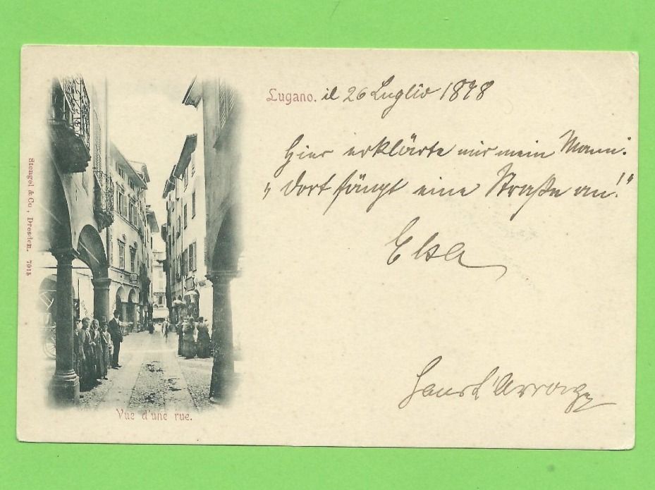 Cartes postales: Lugano – D'occasion à Zürich par t24_de
