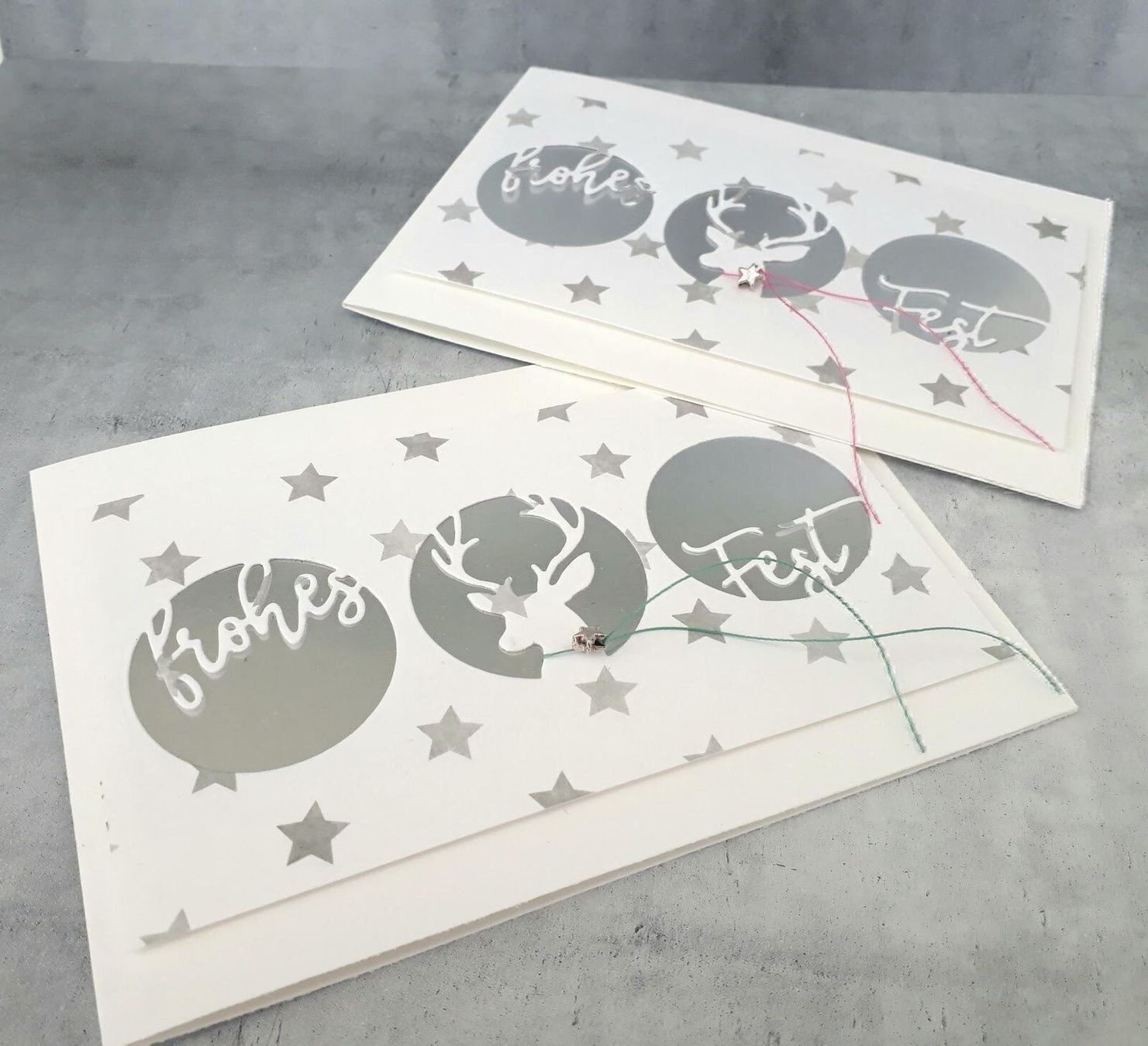 Sciablone: FROHES FEST KREISE STANZSCHABLONE – Nuovo e nell'imballaggio originale da Affoltern am Albis venduto da scrapbooking 1