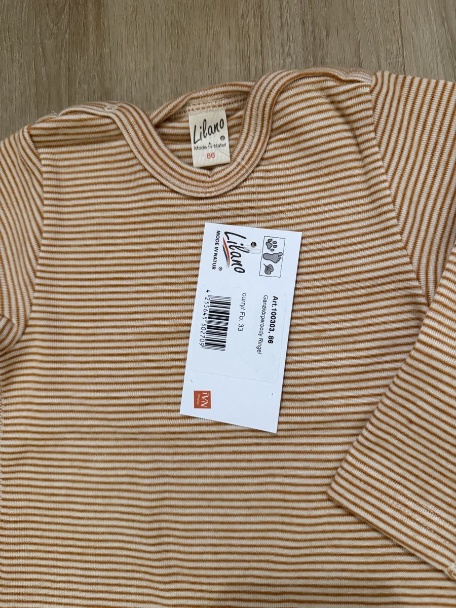 Pigiama & Simili: Neu Lilano Wolle/Seide Strampler Grösse 86 – Nuovo e nell'imballaggio originale da Winterthur venduto da Joyzora94 1