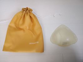 🤩AMOENA BRUSTPROTESE AQUA WAVE DURCHSICHTIG MIT SäCKLI NEU