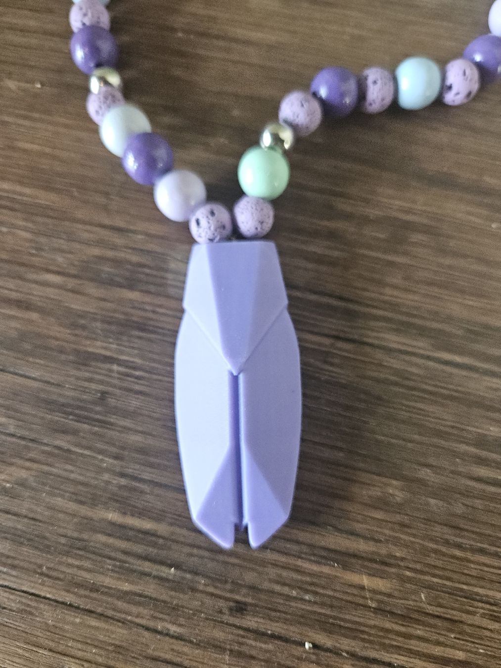 Ketten: collier cigale mauve – Neu und originalverpackt aus Thônex von lacomtessedesfees 2