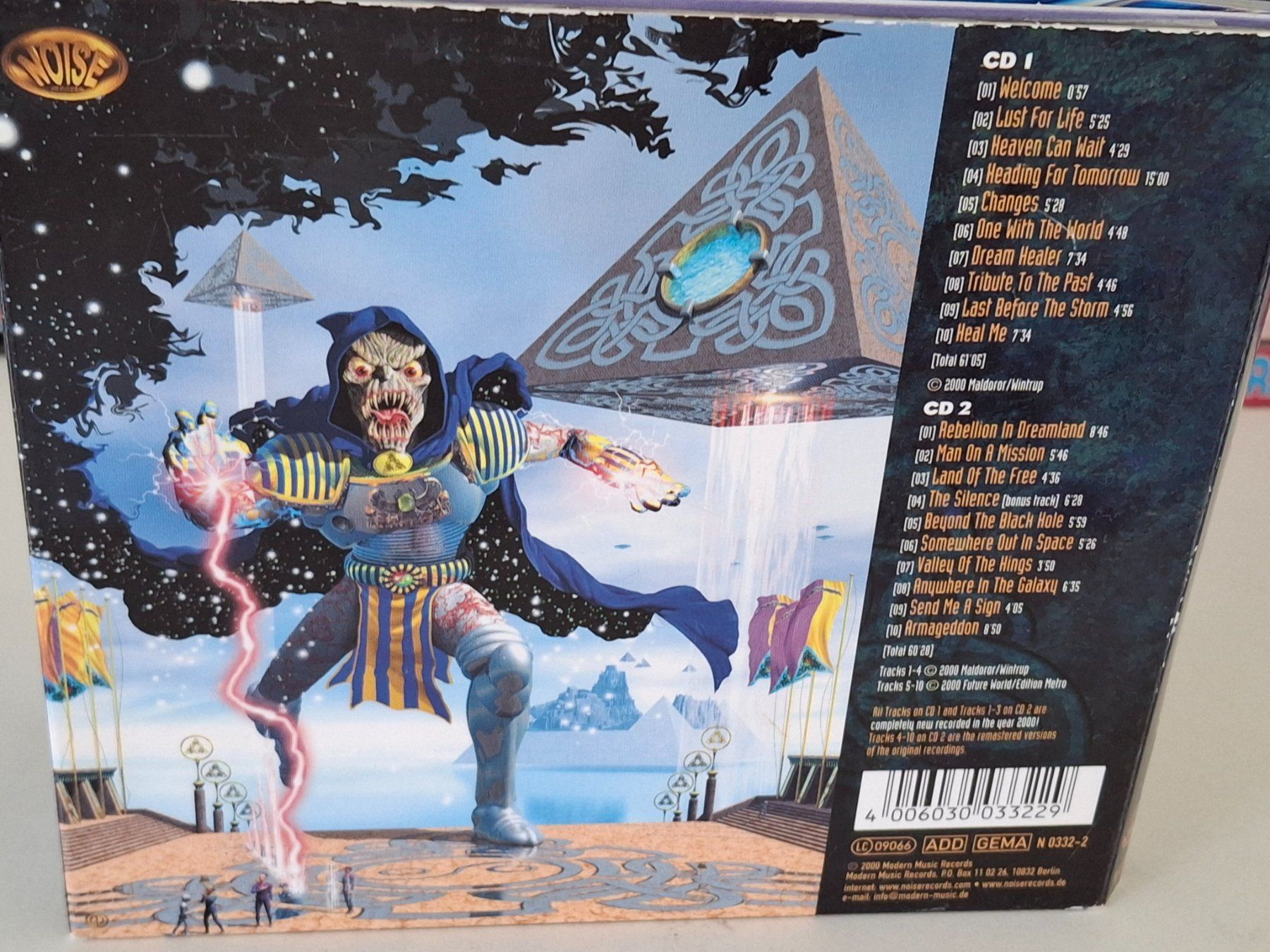 CD: 2CD Gamma Ray - Blast From The Past  - Limited Edit. – Usato da Aarberg venduto da Jackup1 1