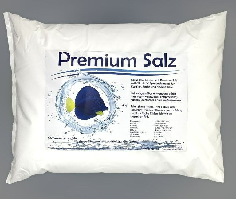 Acquari: Coral- Reef Premium Salz, 20 Kilo Beutel. – Nuovo e nell'imballaggio originale da Halten venduto da Aquariumsalze