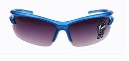 Brille Blau Sport Sonnen Motorrad Velo Sportbrille