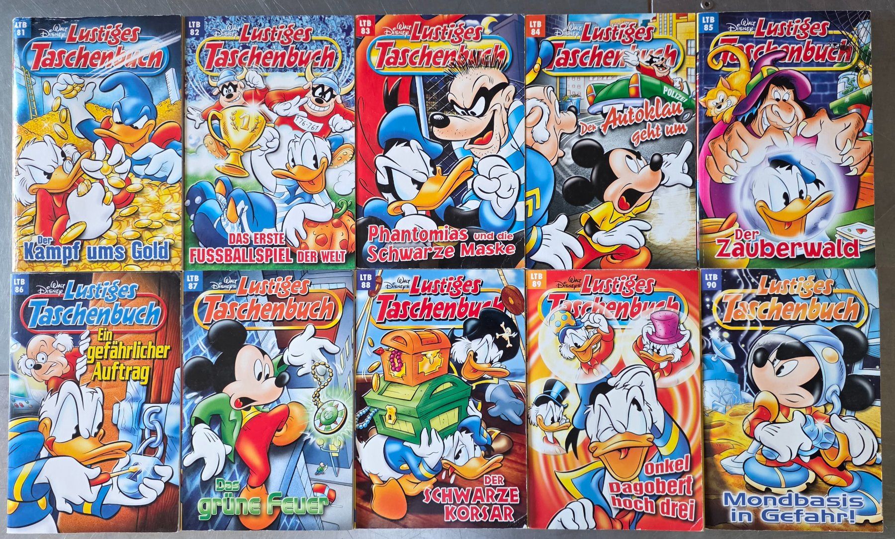 Fumetti: LTB 81-90 (komplettes Rückenbild) – Usato da Kriens venduto da Rothenfluh66 1